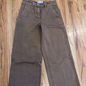 Evereve wide leg pants size 2